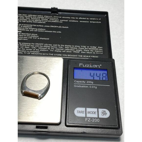 925 CPT TH Ring Tiger’s Eye Sterling Silver Size 8.75 Women 4.48g - Picture 12 of 16